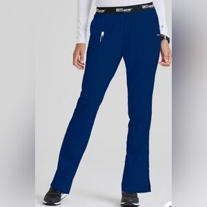 Grey's Anatomy Classic Aubrey Pant- 3 Pocket Scrub Pants- Indigo- Navy